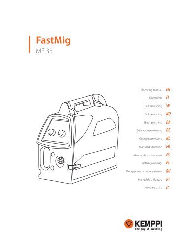 Kemppi fastmig mxf 65 user manual 2017